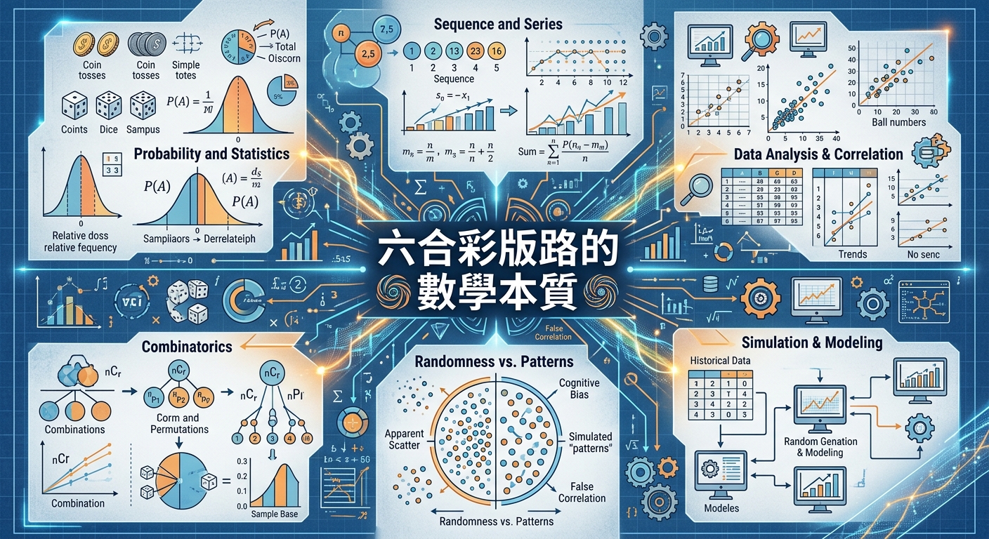 六合彩版路的數學本質