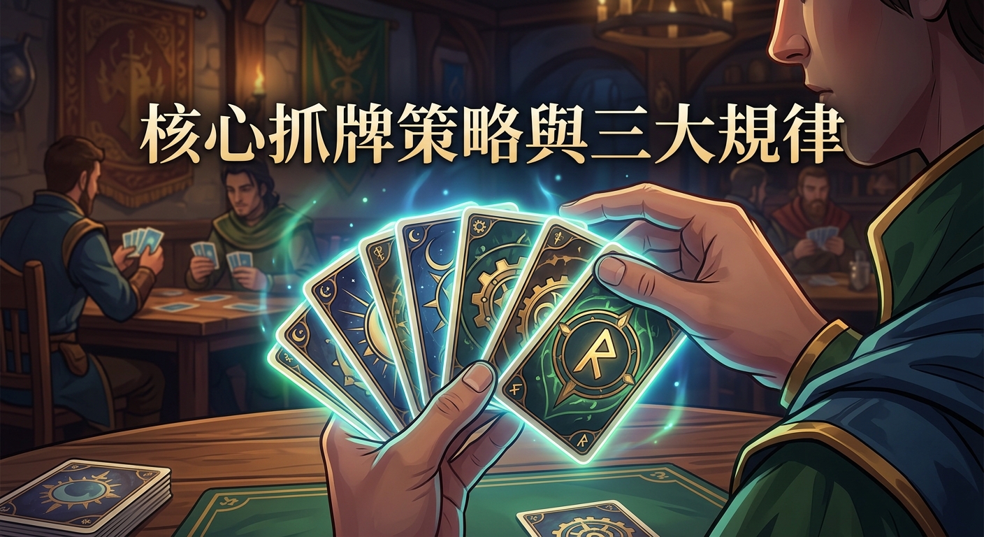 核心抓牌策略與三大規律